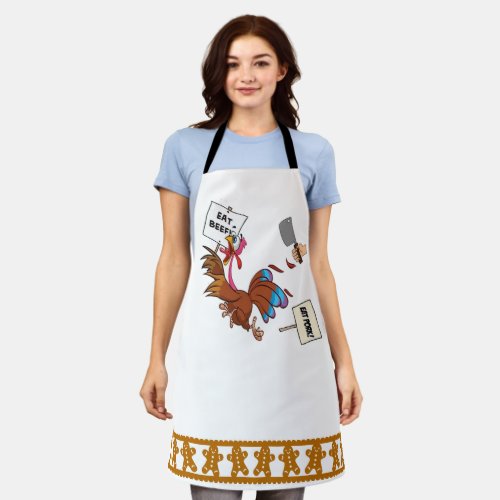 Turkey Memes Eat Ham Beef LOL Funny Aprons