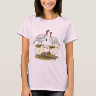 Turkey Mini White Family T-Shirt