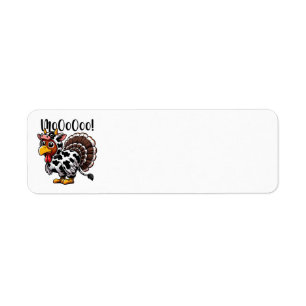 Turkey Moo Address Labels