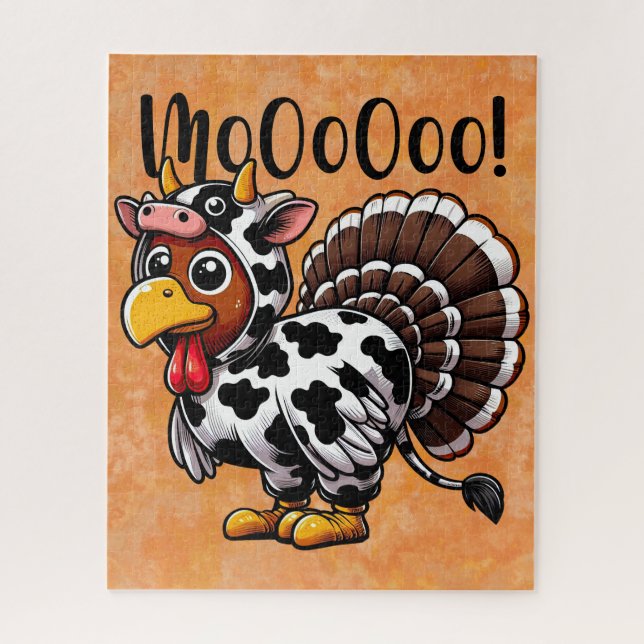 Turkey Moo Puzzle (Vertical)
