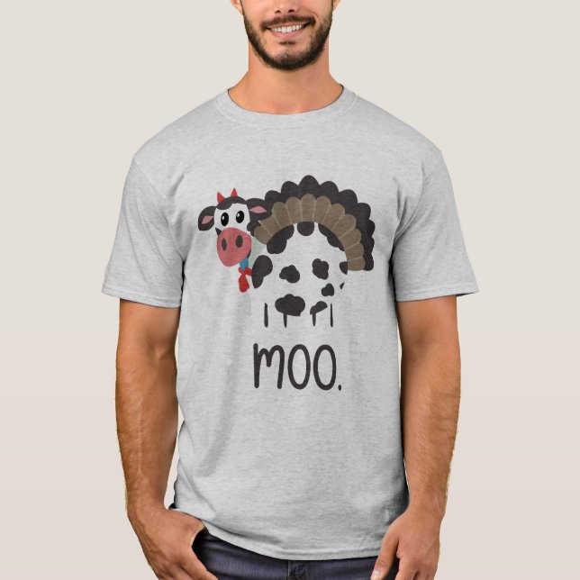 Turkey Moo T-Shirt (Front)