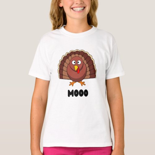Turkey Moo T_Shirt