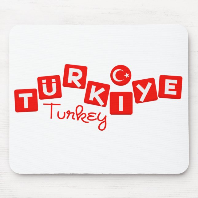 TURKEY mousepad - customize (Front)