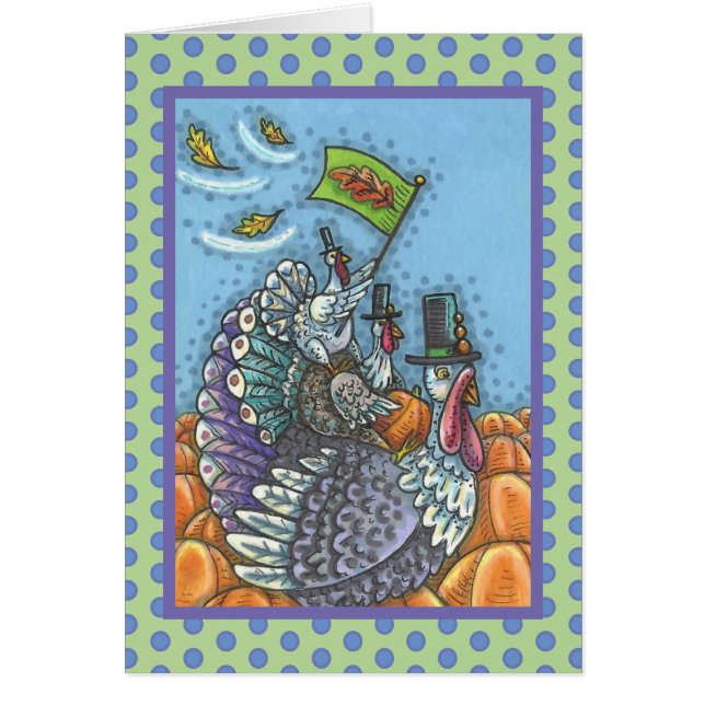 TURKEY NATION, UNITED HOLIDAY GREETING CARD B (Front)