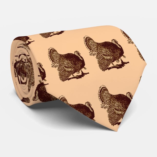 Turkey Neck Tie (Rolled)