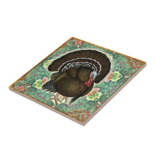 Turkey On the Greens Ceramic Tile