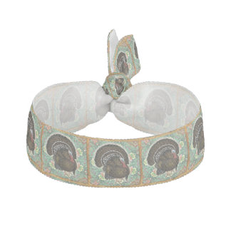 Turkey On the Greens Elastic Hair Tie