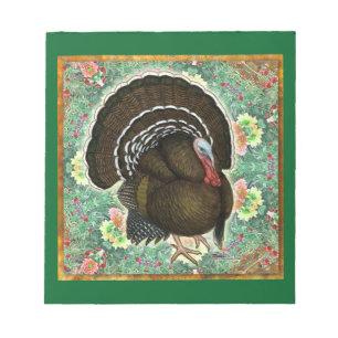 Turkey On the Greens Notepad
