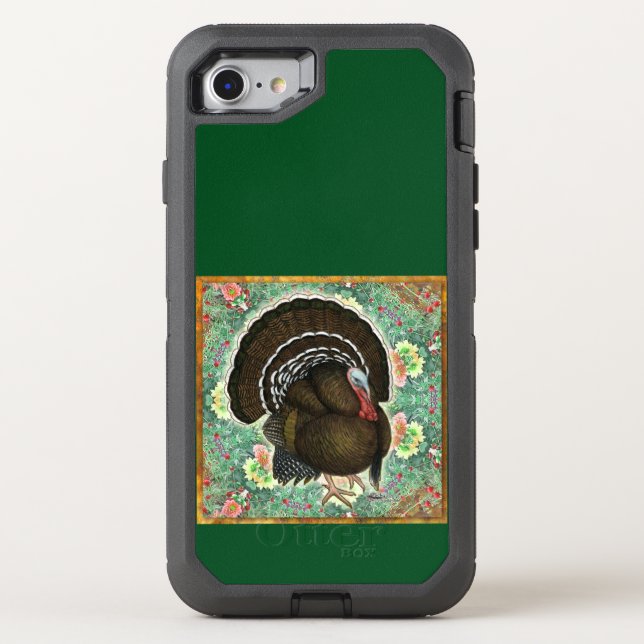 Turkey On the Greens Otterbox iPhone Case (Back)