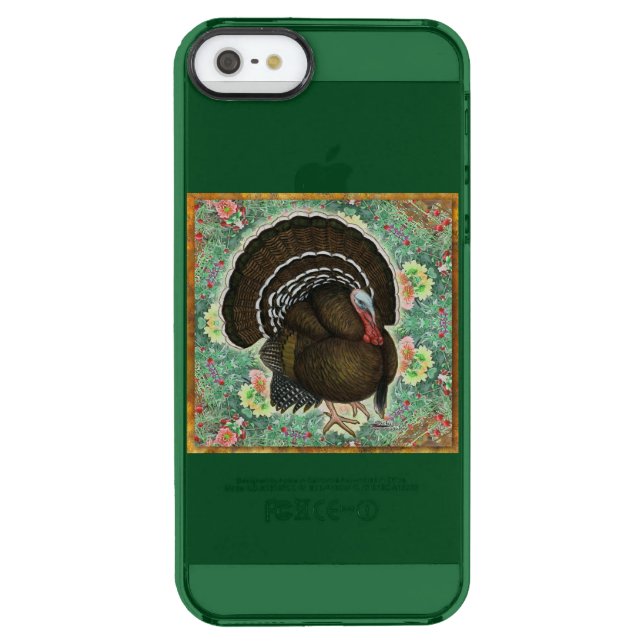 Turkey On the Greens Uncommon iPhone Case (Back)
