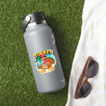 Turkey on Vacation in Jamaica Classic T-Shirt.png Sticker