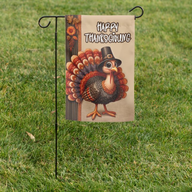 Turkey or Create Your own  Garden Flag (In SItu)