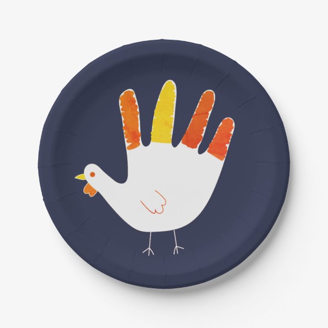 Turkey Paper Plates (Front)