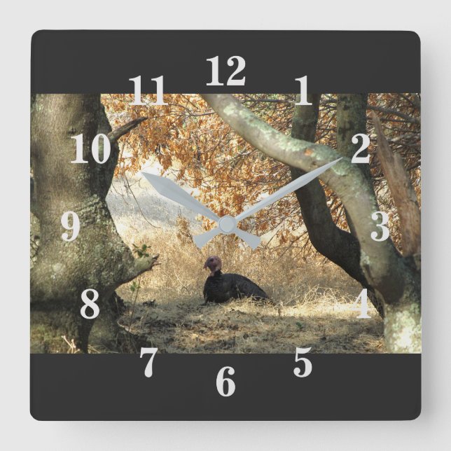 Turkey Paradise Wall Clock (Front)