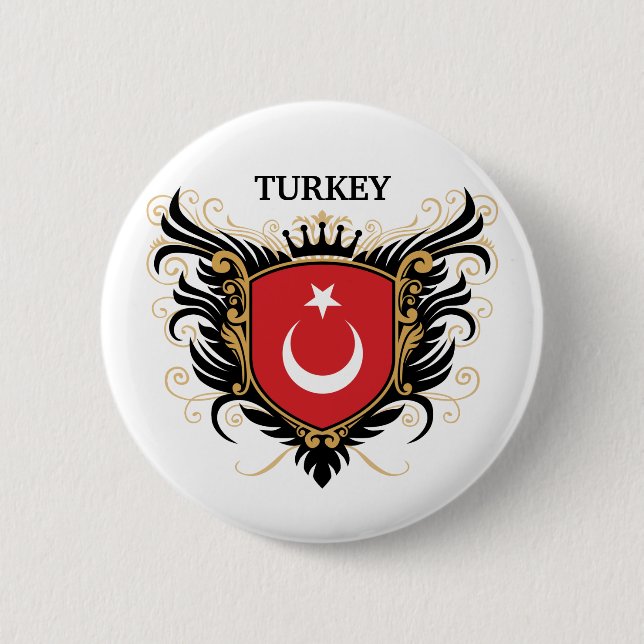 Turkey [personalize] button (Front)