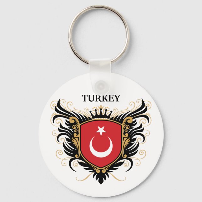 Turkey [personalize] keychain (Front)