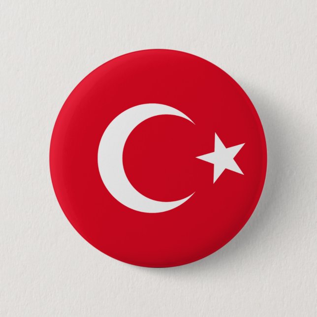 Turkey Pinback Button (Front)