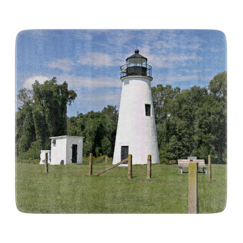 Turkey Point Lighthouse Maryland Cutting Board