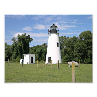 Turkey Point Lighthouse, Maryland Photo Print