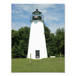 Turkey Point Lighthouse, Maryland Photo Print