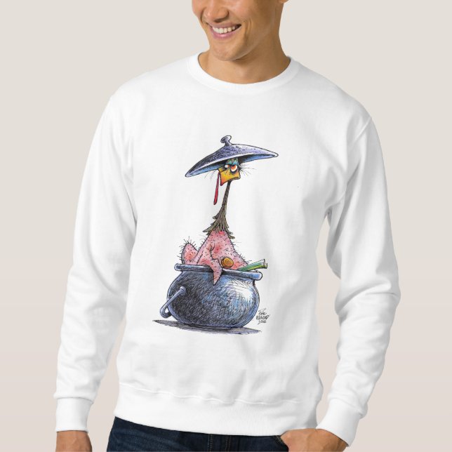 Turkey Pot Pie Basic Sweatshirt (Front)