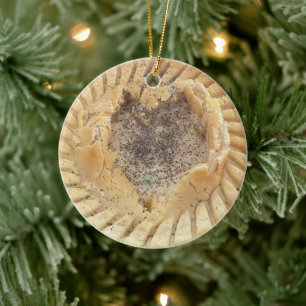 Turkey Pot Pie Lover Ceramic Ornament