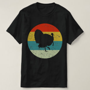 turkey retro vintage silhouette 70s T-Shirt
