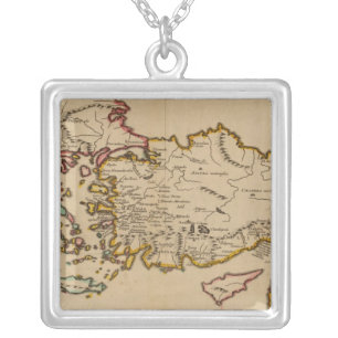 Turkey, Rome, Greece Silver Plated Necklace