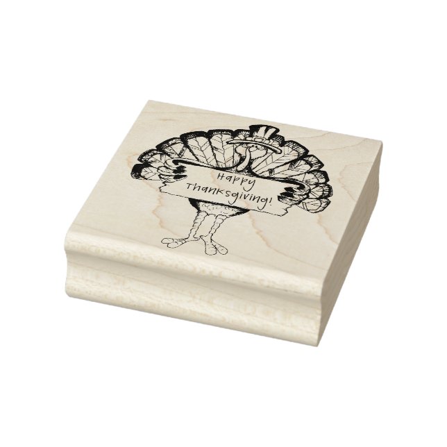 Turkey Rubber Stamp (Stamp)