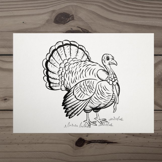 Turkey Rubber Stamp (Turkey Rubber Stamp)
