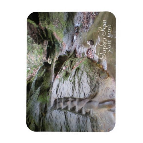 Turkey Run State Park Eroded Stairs Magnet