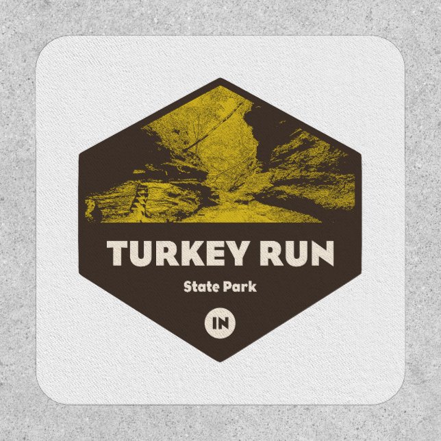 Turkey Run State Park Indiana Patch (Front)