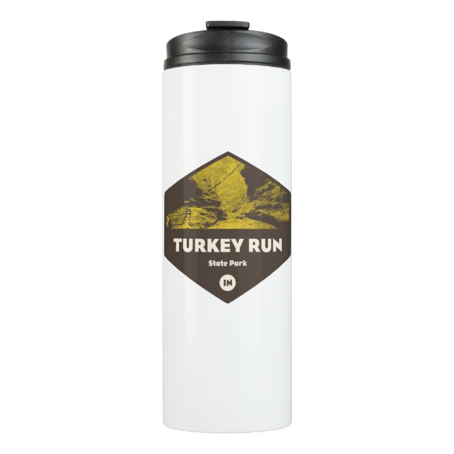 Turkey Run State Park Indiana Thermal Tumbler (Front)