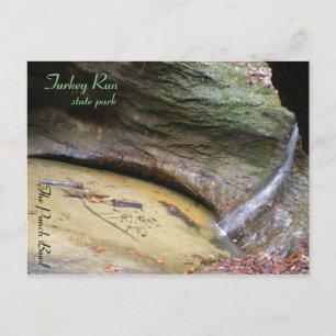Turkey Run State Park, Punch Bowl Postcard