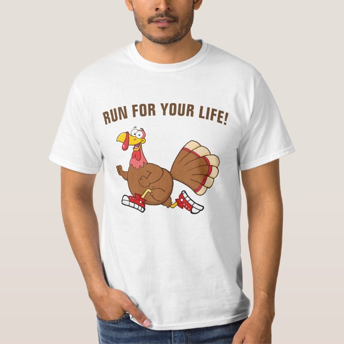 turkey running shirt