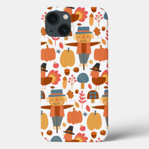 : iPhone 14 Plus Thanksgiving Football Lovers Thankful  Thanksgiving boys kids Case : Cell Phones & Accessories