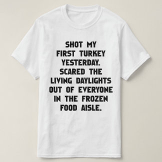 Turkey Shoot. Funny Photographer Joke T-Shirt