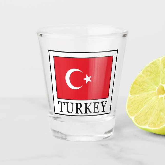 Turkey Shot Glass (Front)