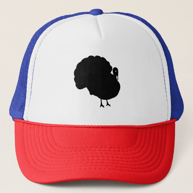 Turkey Silhouette Trucker Hat (Front)