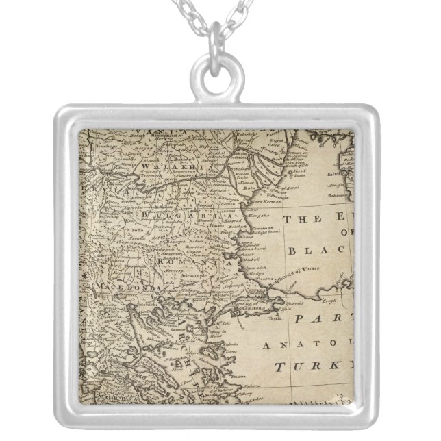 Turkey Silver Plated Necklace (Front)