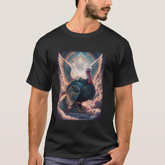 Turkey Spirit Guide Animal Nature Lover Wildlife F T-Shirt (Front)