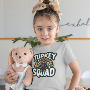 Turkey Squad, Fun Thanksgiving  T-Shirt