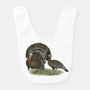 Turkey Standard Bronze Baby Bib