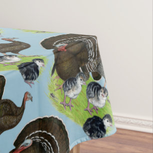 Turkey Standard Bronze Family Tablecloth