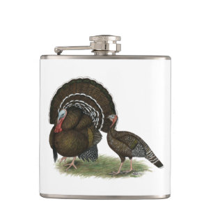 Turkey Standard Bronze Flask