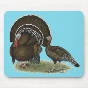 Turkey Standard Bronze Mouse Pad