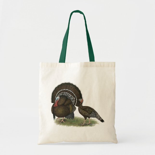 Turkey Standard Bronze Tote Bag (Front)
