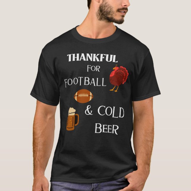 TURKEY, TALLBOY, TOUCHDOWN T-Shirt (Front)