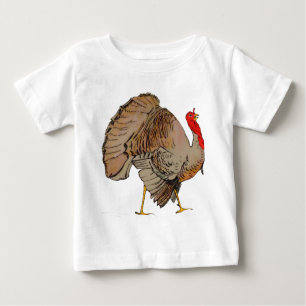 TURKEY Thanksgiving Baby T-Shirt