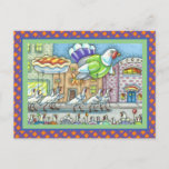 TURKEY THANKSGIVING DAY PARADE, HELIUM BALLOONS POSTCARD